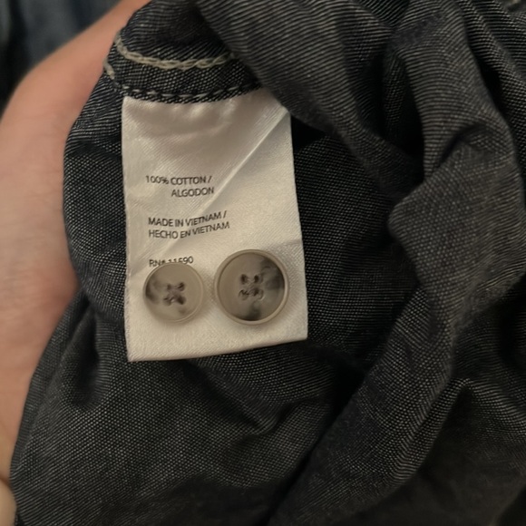 Weatherproof blue button down size: XL - Picture 5 of 8